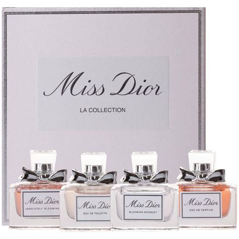 miss dior perfume mini set.